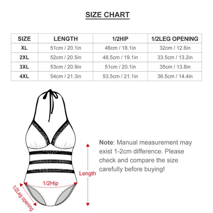 👙 Maillot de bain grande taille – Ajustable & effet sculptant