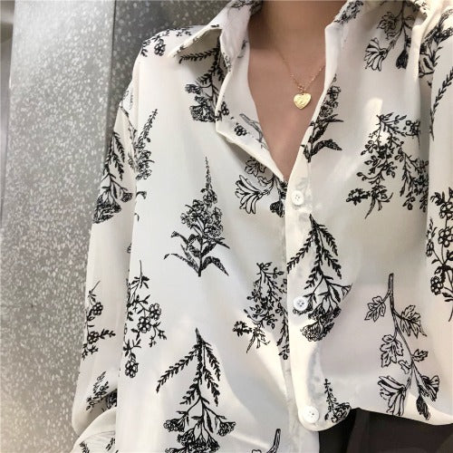 Chemise oversize coupe boyfriend – style loose
