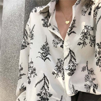 Chemise oversize coupe boyfriend – style loose