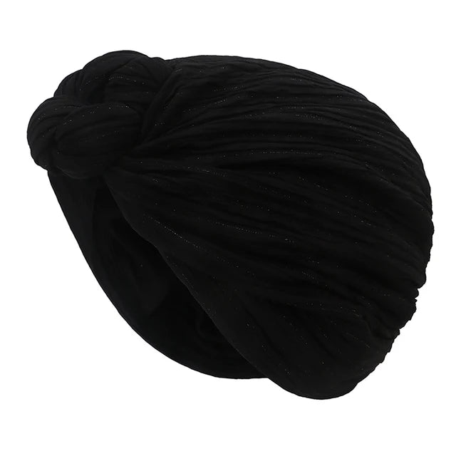 Turban / bonnet foulard – Style rétro & confort quotidien