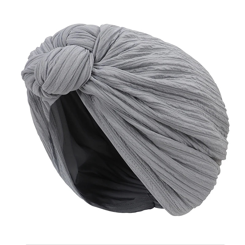 Turban / bonnet foulard – Style rétro & confort quotidien