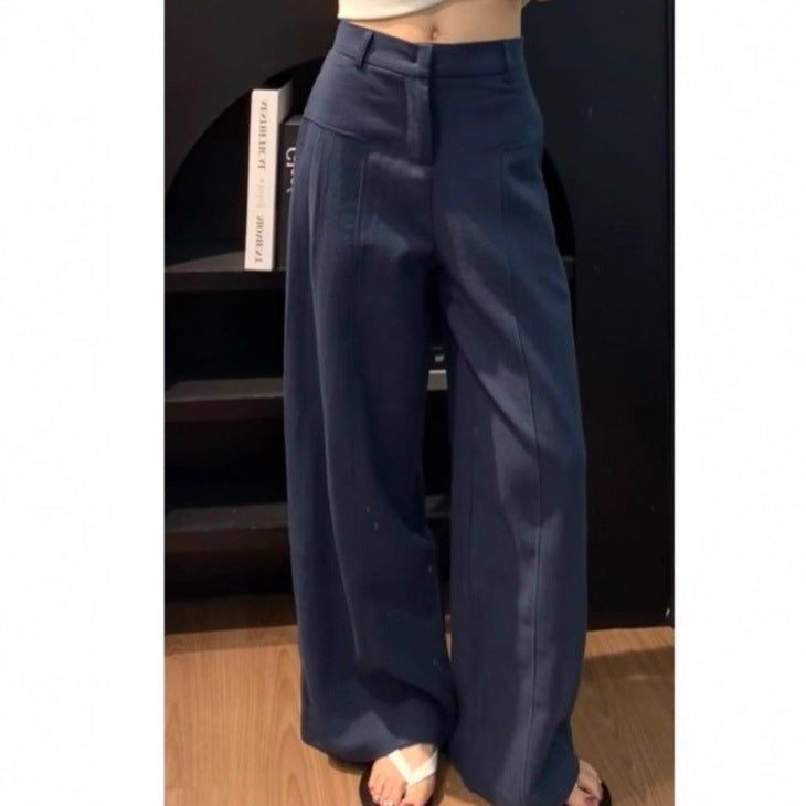 🌊 Pantalon large en coton & lin – Élégance “Old Money” & confort