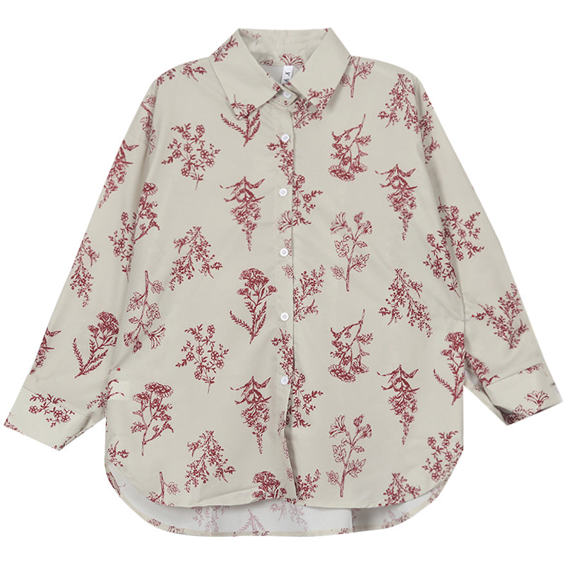 Chemise oversize coupe boyfriend – style loose