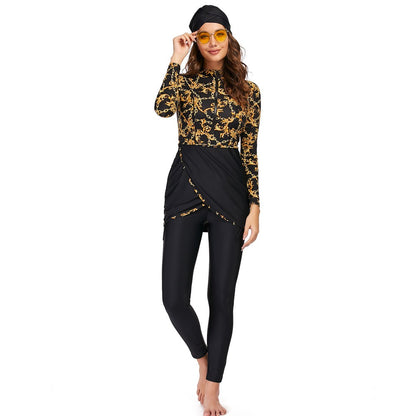 🏄‍♀️ Ensemble de bain 3 pièces – Protection UV & style sportif