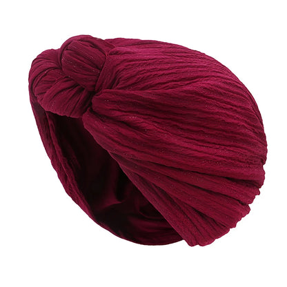 Turban / bonnet foulard – Style rétro & confort quotidien