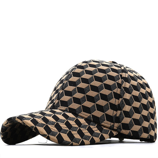 🧢 Casquette tendance – Style casual & motif à carreaux