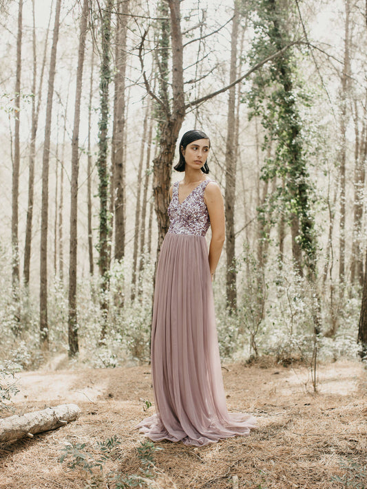 Robe maxi Bianca – élégance féminine et délicatesse