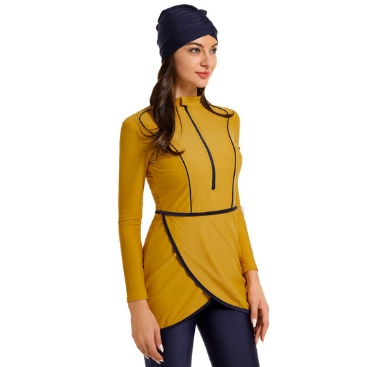 🏄‍♀️ Ensemble de bain 3 pièces – Protection UV & style sportif