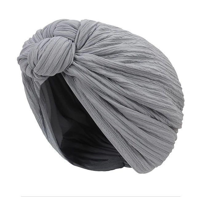 Turban / bonnet foulard – Style rétro & confort quotidien
