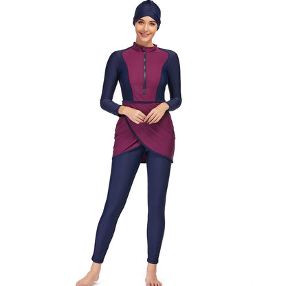 🏄‍♀️ Ensemble de bain 3 pièces – Protection UV & style sportif