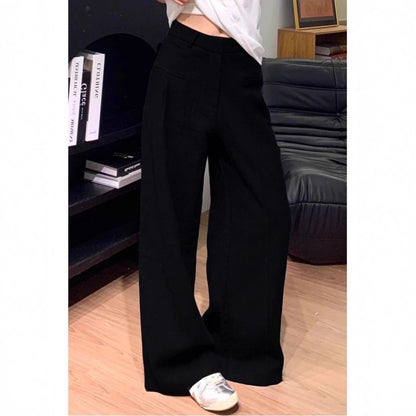 🌊 Pantalon large en coton & lin – Élégance “Old Money” & confort