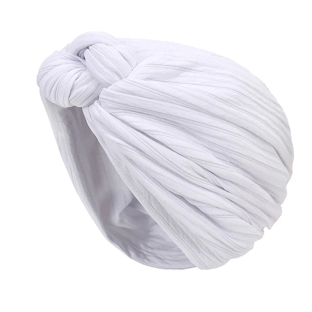 Turban / bonnet foulard – Style rétro & confort quotidien