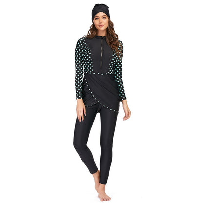 🏄‍♀️ Ensemble de bain 3 pièces – Protection UV & style sportif