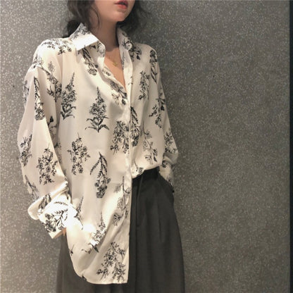Chemise oversize coupe boyfriend – style loose