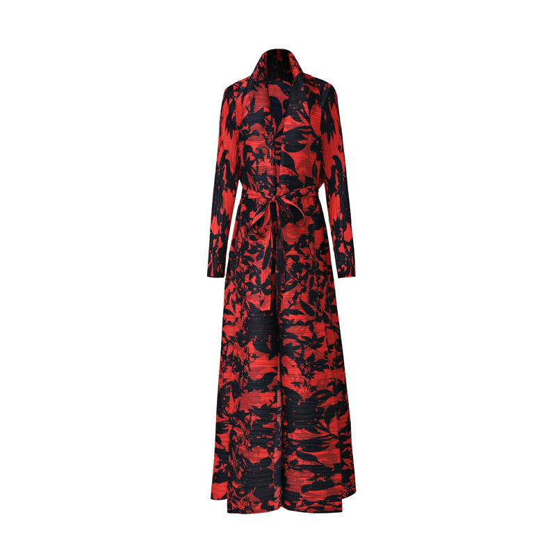 🌿 Robe longue fluide imprimée – Élégance bohème & style ethnique