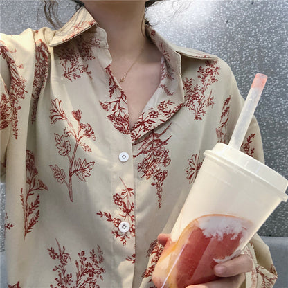 Chemise oversize coupe boyfriend – style loose