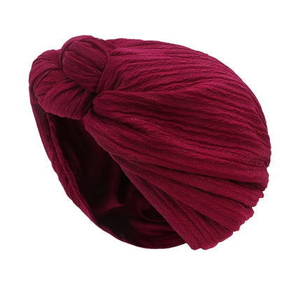 Turban / bonnet foulard – Style rétro & confort quotidien