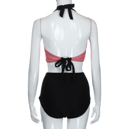 🌈 Bikini grande taille push-up – Taille haute & effet sculptant