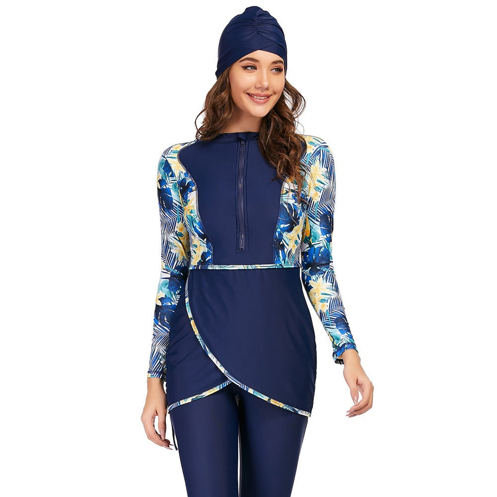 🏄‍♀️ Ensemble de bain 3 pièces – Protection UV & style sportif
