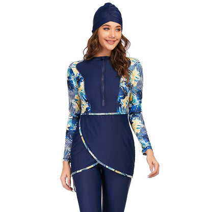 🏄‍♀️ Ensemble de bain 3 pièces – Protection UV & style sportif