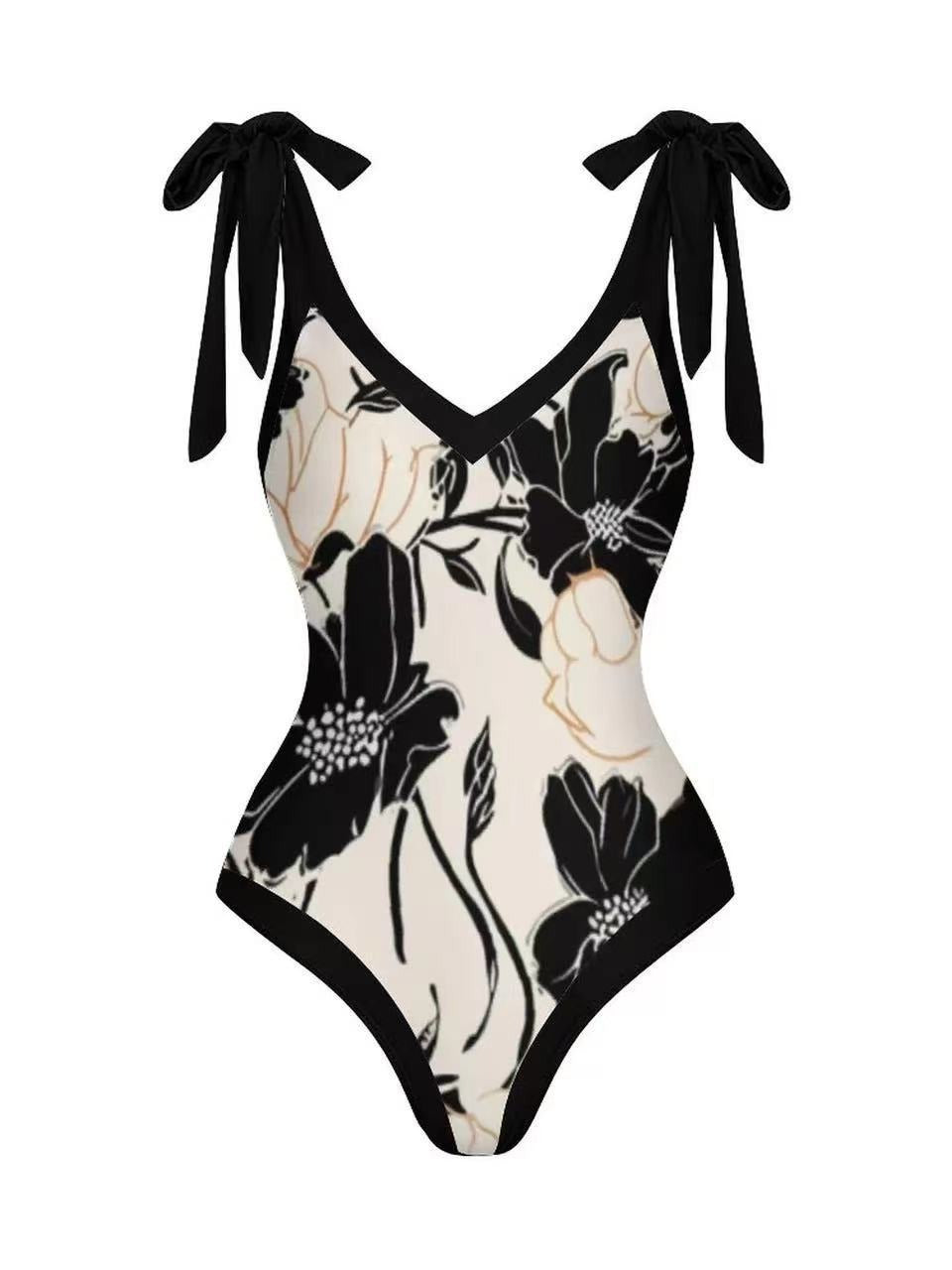 Maillot de bain jupe en gaze – Ensemble 2 pièces
