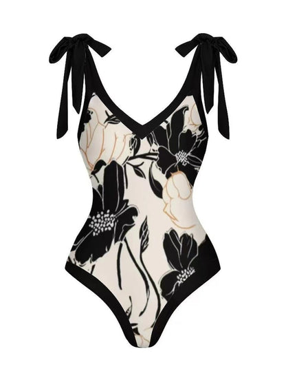 Maillot de bain jupe en gaze – Ensemble 2 pièces