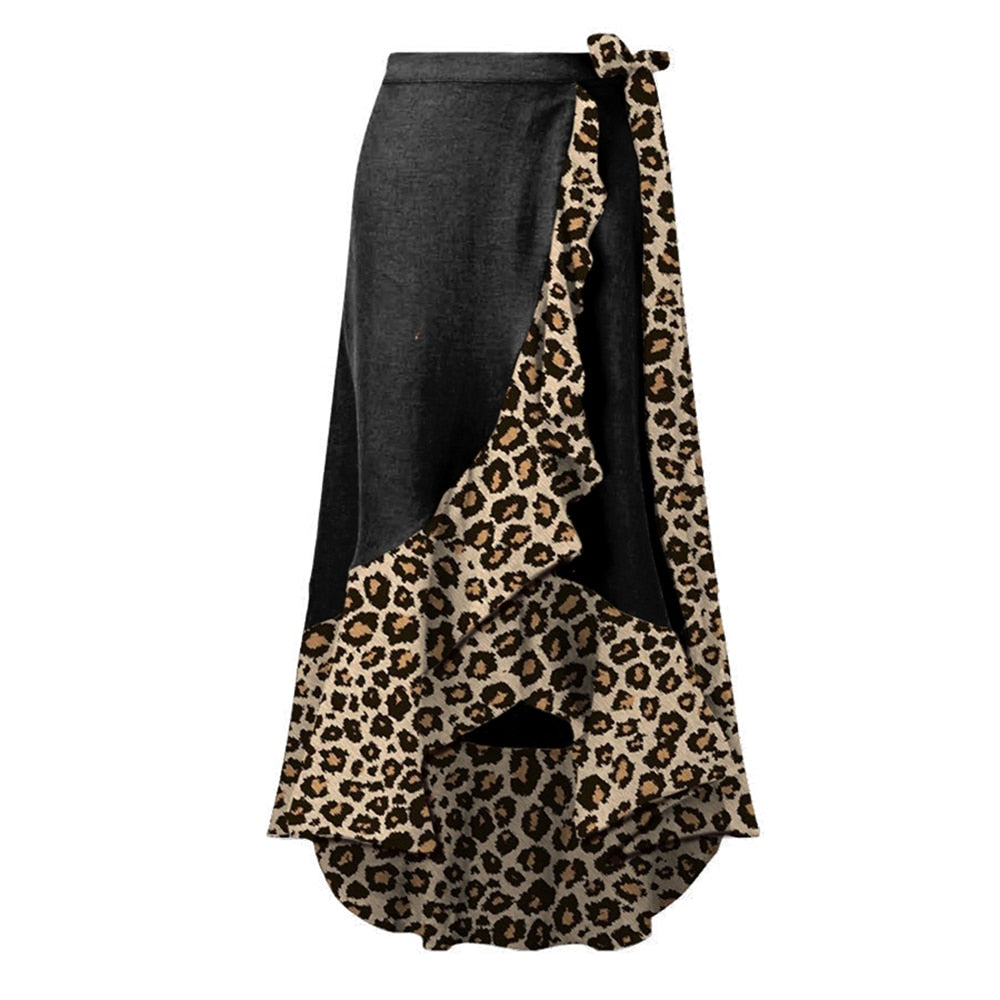 🐆 Maillot de bain 1 pièce – Imprimé léopard dégradé & coupe audacieuse