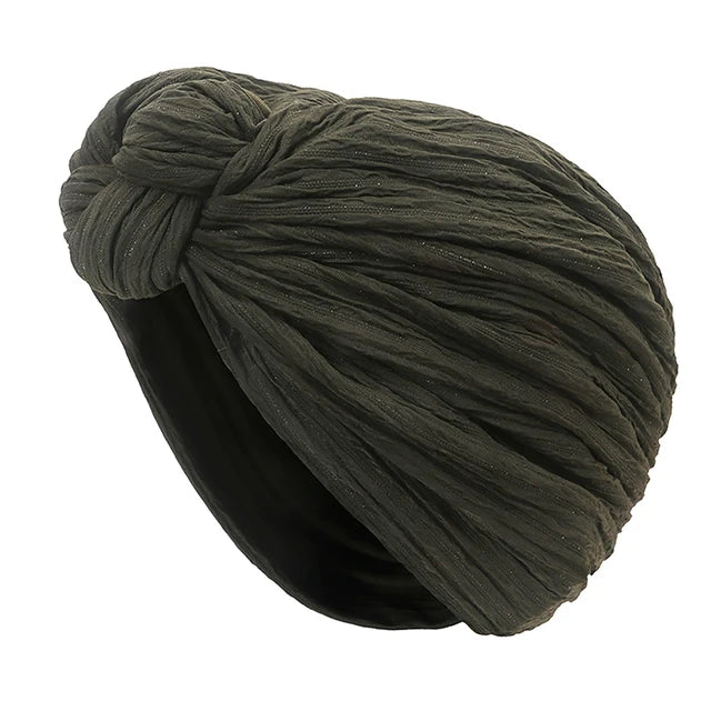 Turban / bonnet foulard – Style rétro & confort quotidien