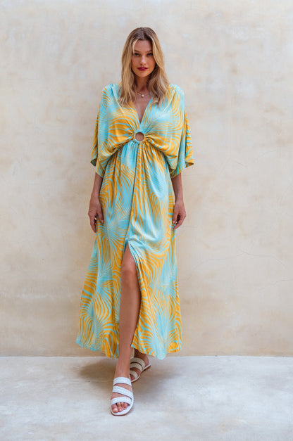 Elena Bohemian Gown Dress (Sale)-6