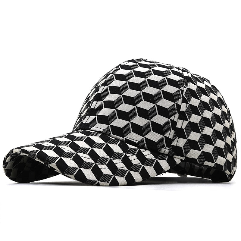 🧢 Casquette tendance – Style casual & motif à carreaux