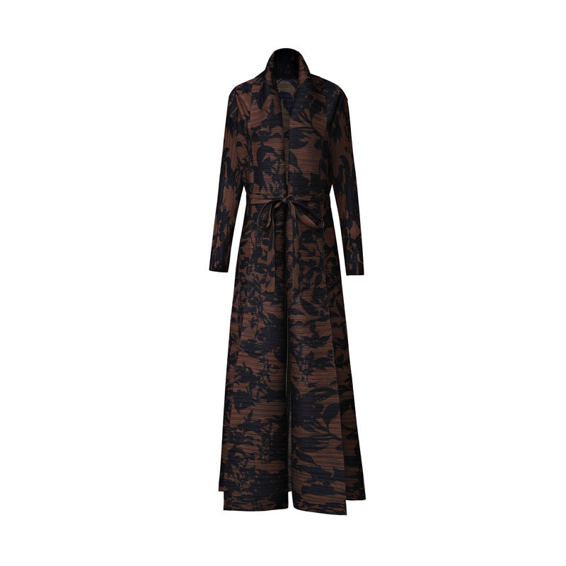 🌿 Robe longue fluide imprimée – Élégance bohème & style ethnique