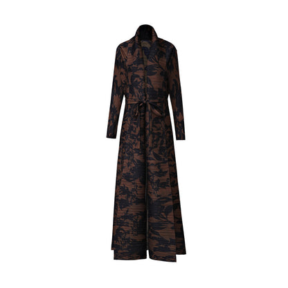 🌿 Robe longue fluide imprimée – Élégance bohème & style ethnique
