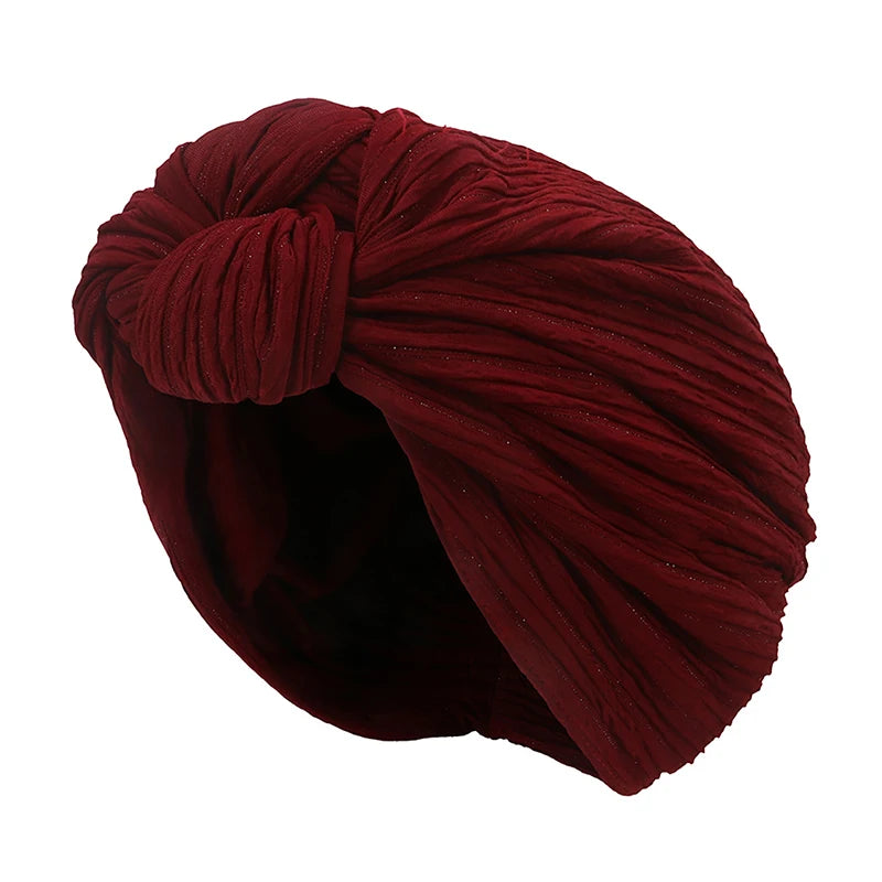 Turban / bonnet foulard – Style rétro & confort quotidien