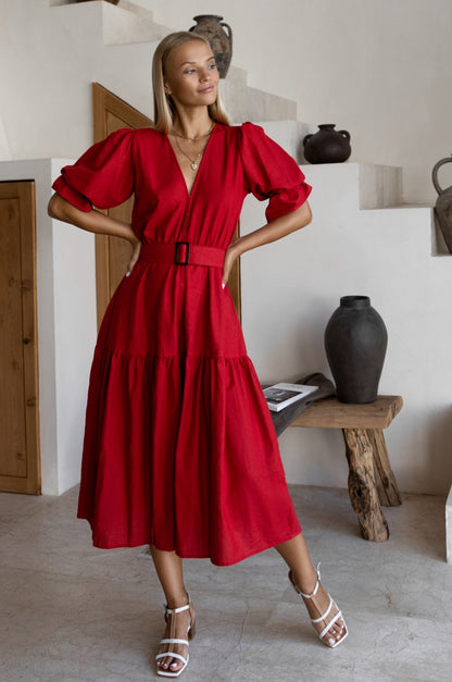 Peony Midi Dress (Sale)-7