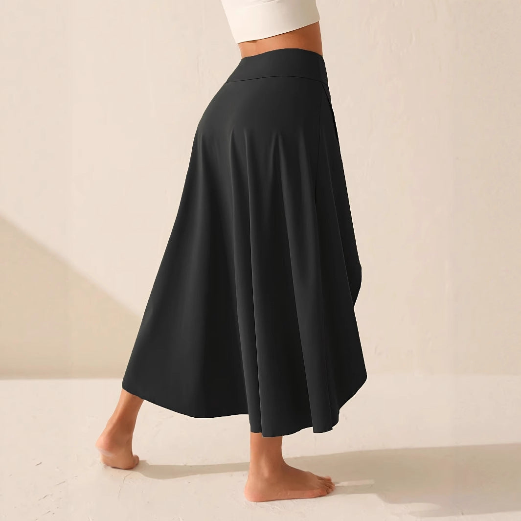 Jupe élégante et décontractée avec shorty assemblé et poche