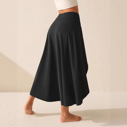 Jupe élégante et décontractée avec shorty assemblé et poche