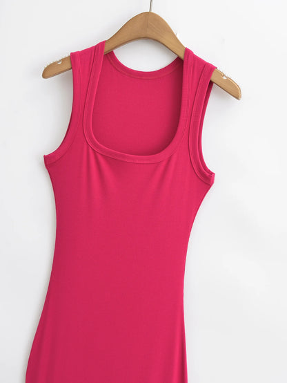 🔥 Robe longue moulante – Coupe sirène & effet sculptant