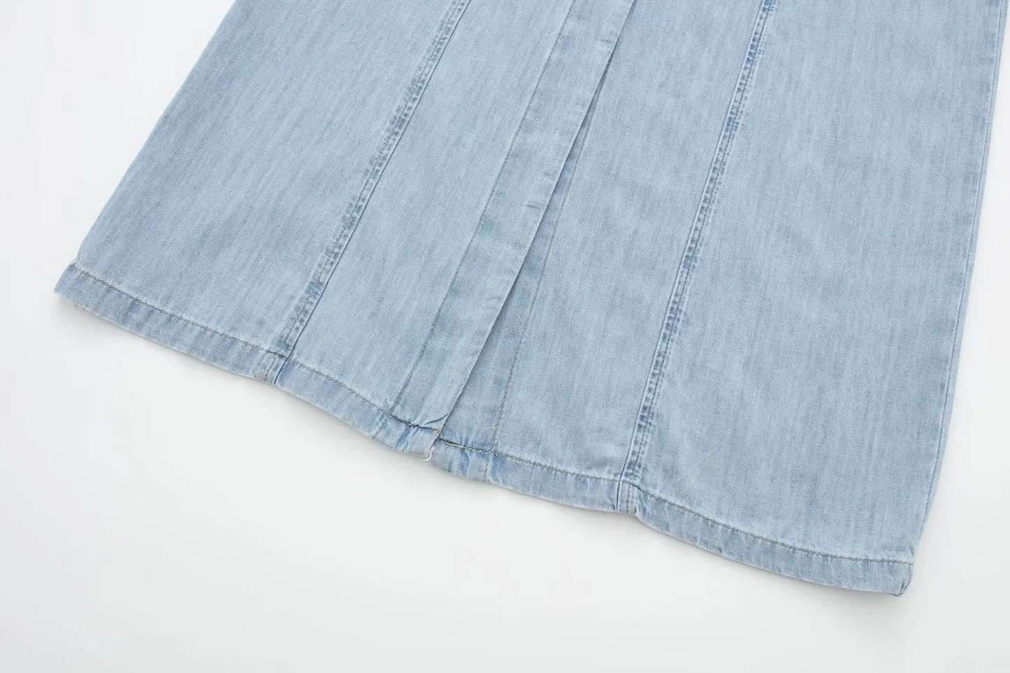 👗 Robe chemise en denim – Ceinturée & coupe élégante
